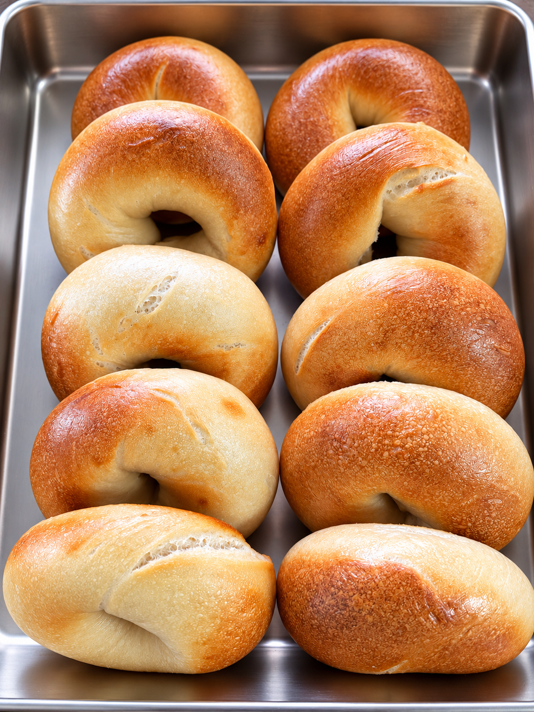 New York-Style Plain Bagel